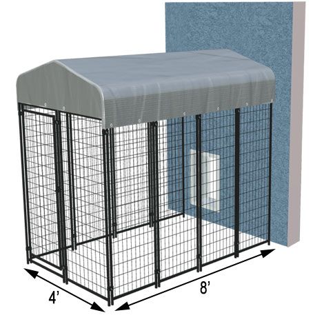 4 X 8 Three Sided Value Kennel