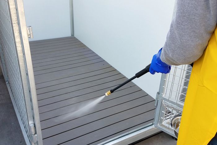 Indoor dog kennel flooring ideas clearance