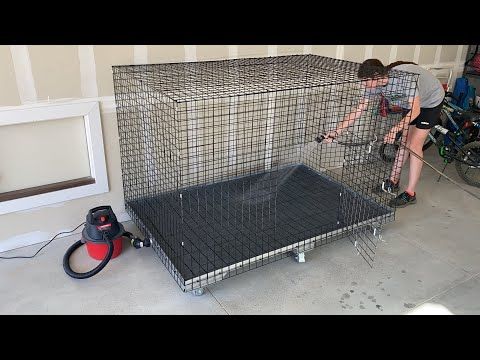4' X 6' Quick N Clean Dog Crate