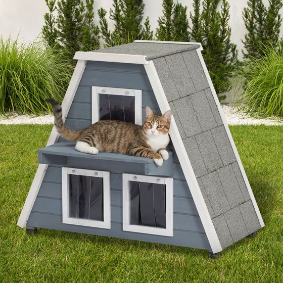 Outdoor kitten house hotsell