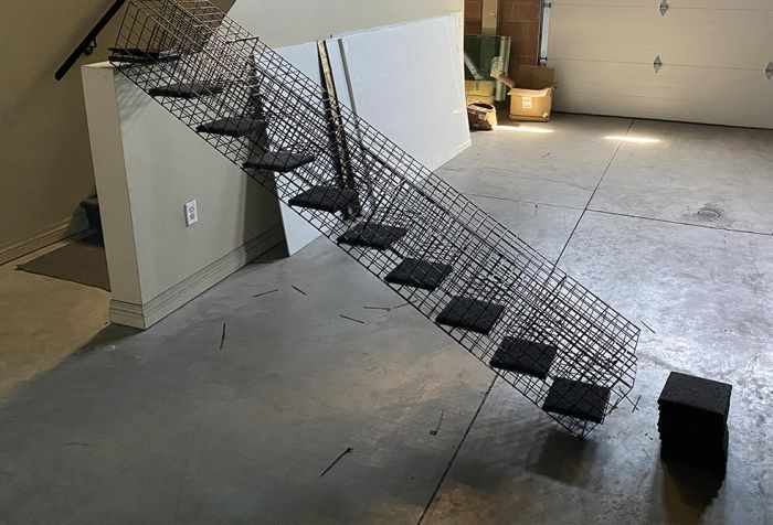 Outdoor Catio Stairs