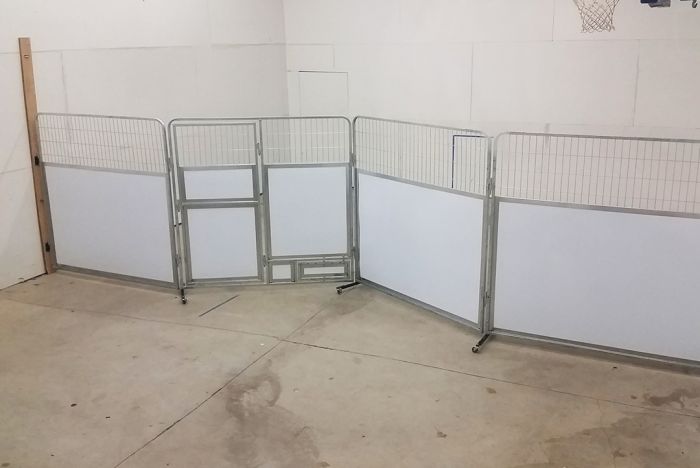 Kennel divider panel shop