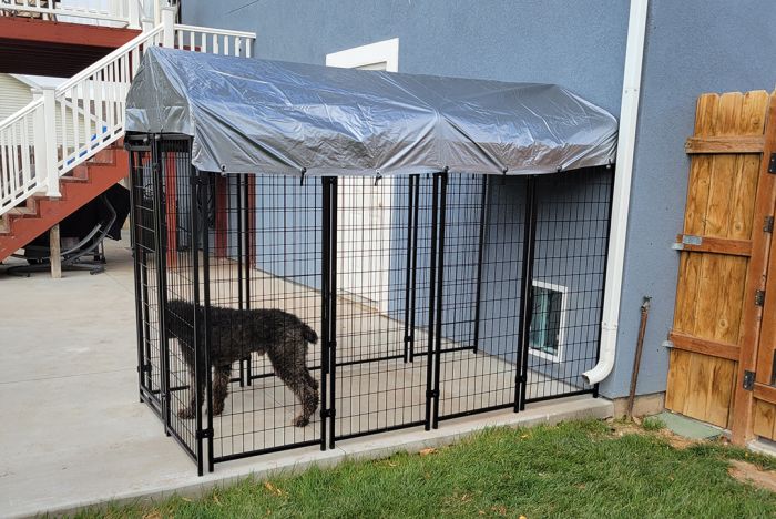 Kennel tarp hot sale