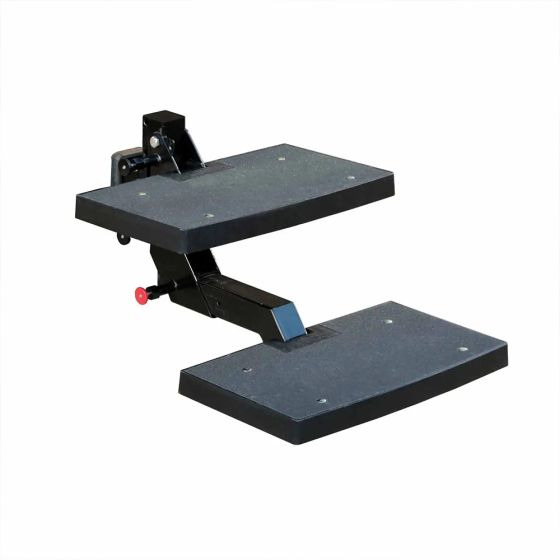 Hitch mounted 2025 dog step
