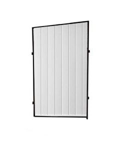 Single 4' X 7' Angled Vinyl Panel