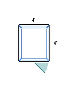4' X 4' Digging Prevention System 	