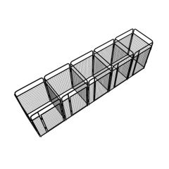 4' X 4' Multiple Standard Full Stall Dog Kennels x5