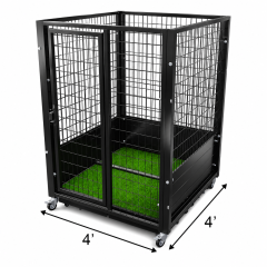 4' X 4' Quick N Clean Yard Boss Garage Kennel