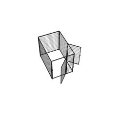 4' X 6' Basic 5' Tall Flex Dog Kennel (Powdercoated)
