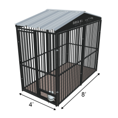 4' X 8' Ultimate European Boss Dog Kennel