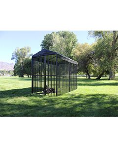 5' X 15' Complete European Dog Kennel 