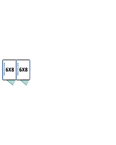  6' X 8' Multiple Vinyl Full Stall Dog Kennels x2