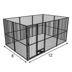 8' X 12' Basic European Boss Dog Kennel