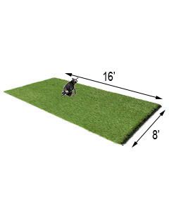 8' X 16' K9 Kennel Turf System	