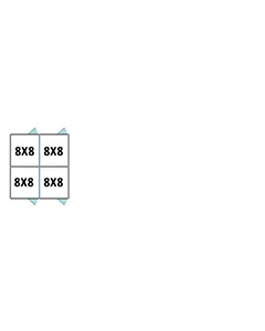  8' X 8' Multiple 7' Tall Back To Back Dog Kennels x2