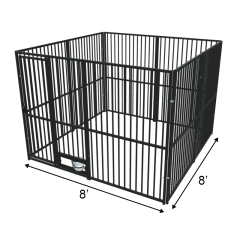 8' X 8' Basic European Boss Dog Kennel