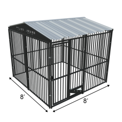 8' X 8' Complete European Boss Dog Kennel