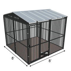 8' X 8' Ultimate European Boss Dog Kennel