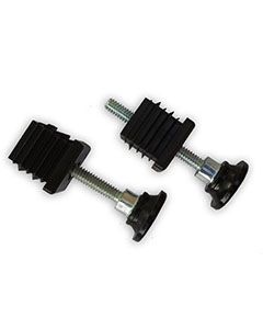 Adjustable 1" X 1" Plastic Kennel Feet (Set Of 2)