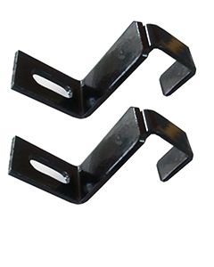 Single Kennel Panel Concrete Securing Brackets (Set Of 2)