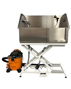 Duralift 40 Electric Grooming Tub With Wet Vac