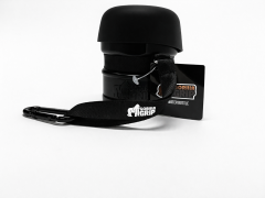 Gorilla Grip Portable Pet Water Bottle with Bowl Lid and Carry Strap