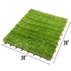 Single 2' X 2' Mega Artificial Grass Tile