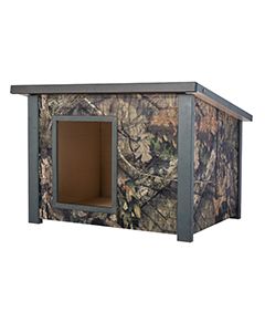Mossy Oak Rustic Lodge Medium Dog House