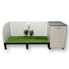 Next Generation 2' X 4' Potty Station & Pet Attendant