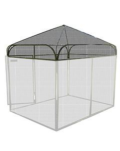 8' X 8' Expanded Peaked Metal Roof