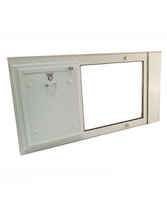 Maxseal Lockable Horizontal Window Pet Door Insert