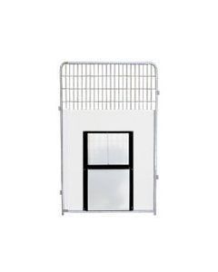 Single 4' X 6' Tall Kennel PRO Anti Fight Panel & Transfer Door