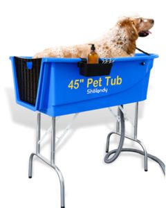 45" PET GROOMING BATHTUB DOG WASH STATION 