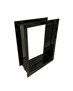 Telescoping Wall Entry Pet Door Metal Insert (Door Not Included)