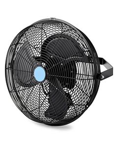 18 in. 3 Speed Wall Mount Outdoor Waterproof Dog Kennel Fan