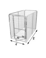 4' X 8' Basic Dog Kennel Pro (Galvanized)