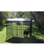 5' X 10' Complete European Dog Kennel