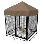 6' X 6' Complete Standard Kennel 