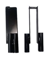 Standard Wire Kennel Double Canvas Roof Partition Panel Support Bracket (Set Of 2)