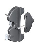 The ultimate, dual-lockable gravity latch W/ internal Push Button Access LLAAB 