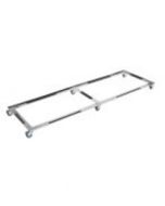 86" X 26" Large Modular Kennel Cage Bases with Wheels