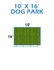 10' X 16' Dog Park System