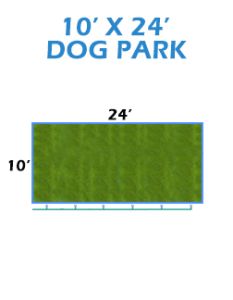 10' X 24' Dog Park System