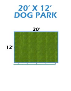 12' X 20' Dog Park System