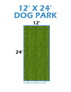 12' X 24' Dog Park System