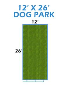 12' X 26' Dog Park System