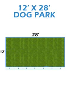12' X 28' Dog Park System