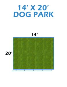 14' X 20' Dog Park System