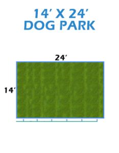 14' X 24' Dog Park System