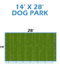 14' X 28' Dog Park System